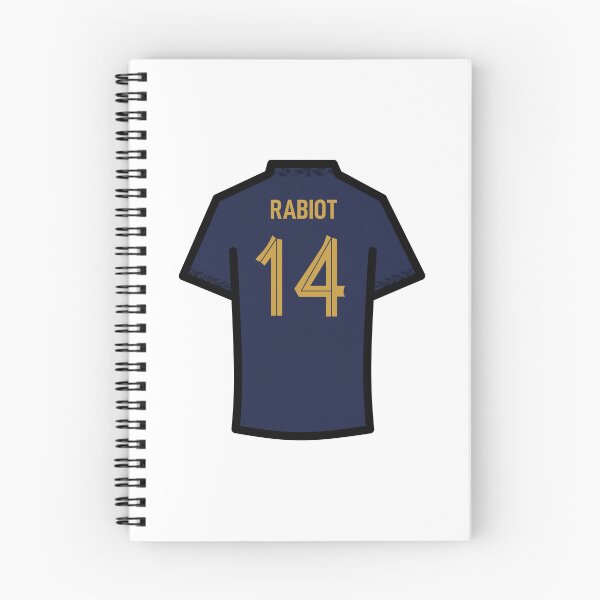 Item preview, Rabiot #14 FRA Blue Gold 22 Football Jersey designed and sold by Millustgfx.