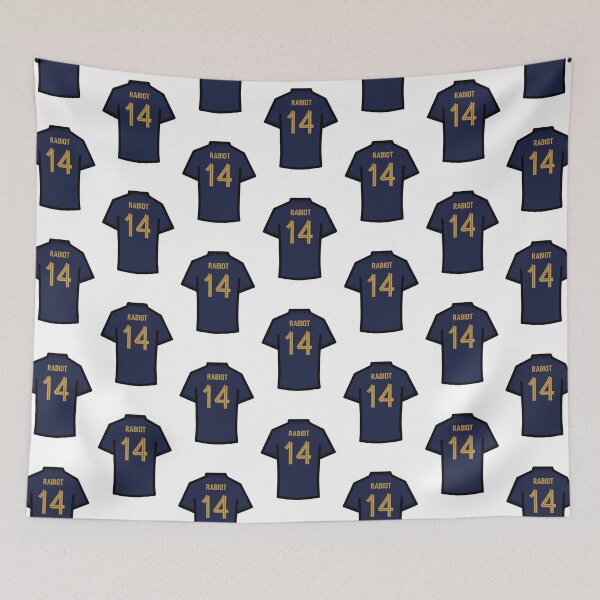 Item preview, Rabiot #14 FRA Blue Gold 22 Football Jersey designed and sold by Millustgfx.