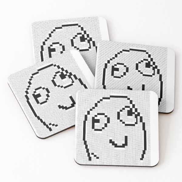 Item preview, Derp face pixel art designed and sold by shrolts.