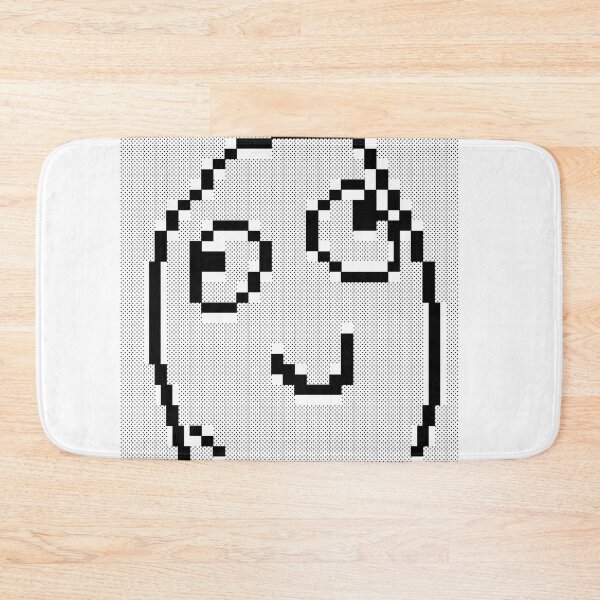 Item preview, Derp face pixel art designed and sold by shrolts.