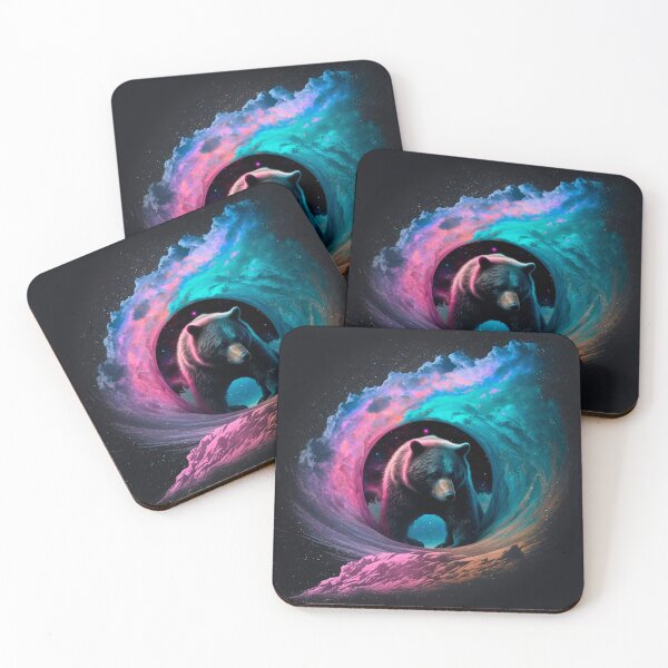 Item preview, A bear in a black hole. designed and sold by GalinaNe.