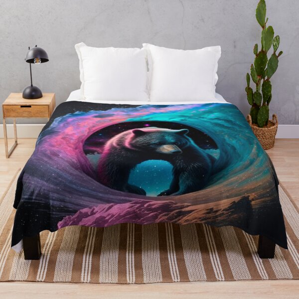 Item preview, A bear in a black hole. designed and sold by GalinaNe.
