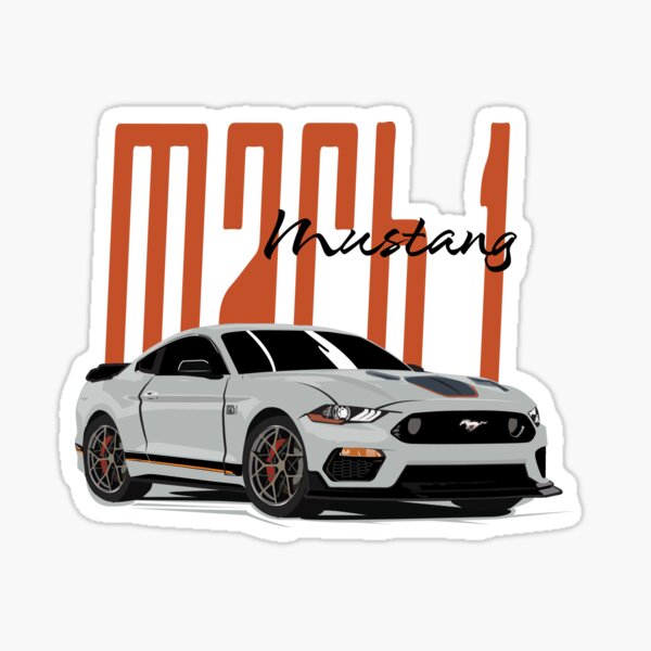 Aperçu de l'œuvre Mustang Mach 1 créée et vendue par DuarteDesigns.