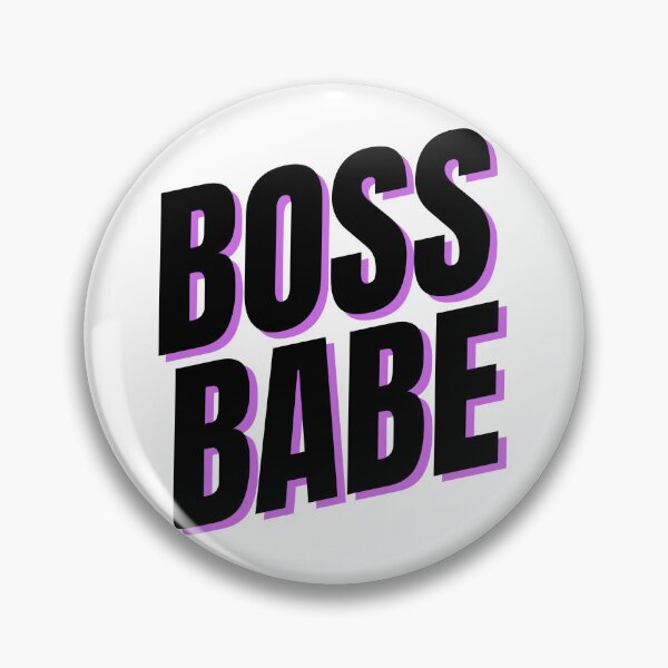 Item preview, Boss Babe Black and Purple designed and sold by Ninjakandy.