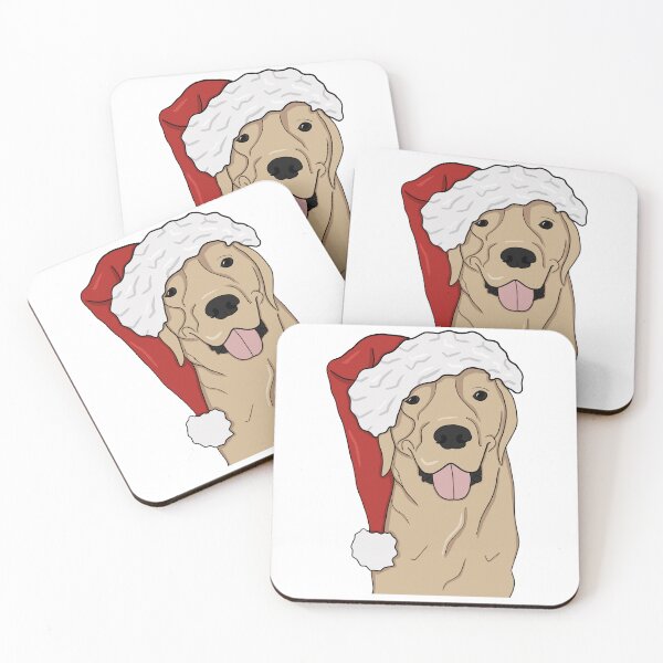 Item preview, festive dog designed and sold by Little Joy Market.