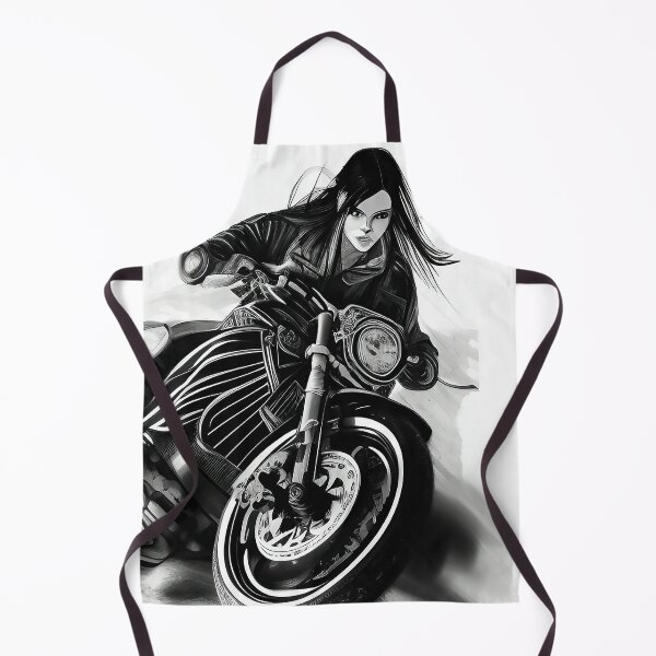 Artikelvorschau, Biker Chick Biker Babe entworfen und verkauft von CattlettArt.