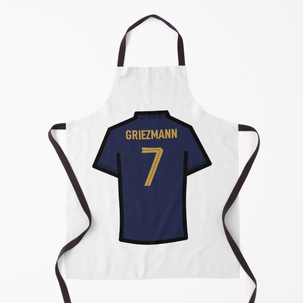 Item preview, Griezmann #7 FRA Blue Gold 22 Football Jersey designed and sold by Millustgfx.