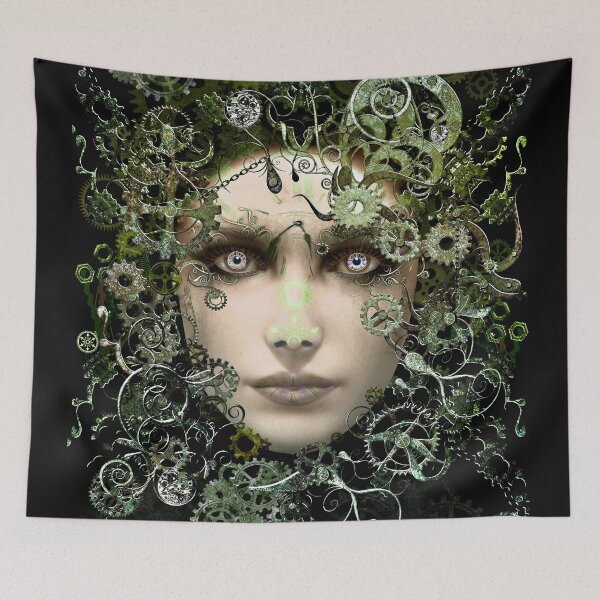 Item preview,   Steampunk Gears Woman designed and sold by Gothic Fantasy.