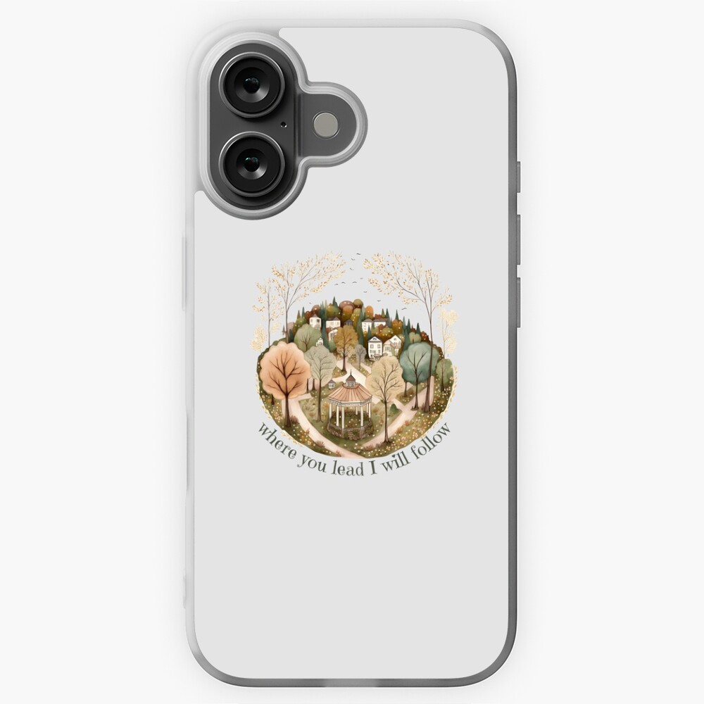 Where you lead - Gazebo - Watercolor art - Gilmore Sticker