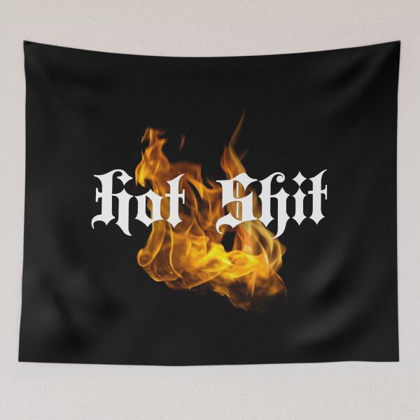 Item preview, Hot Shit fiery design designed and sold by VantaTheArtist.