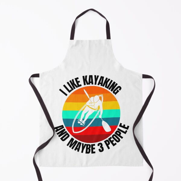 Item preview, Kayaking And Maybe 3 People Sit On Kayak Sit In Paddling Outdoors designed and sold by DadJokeDescript.