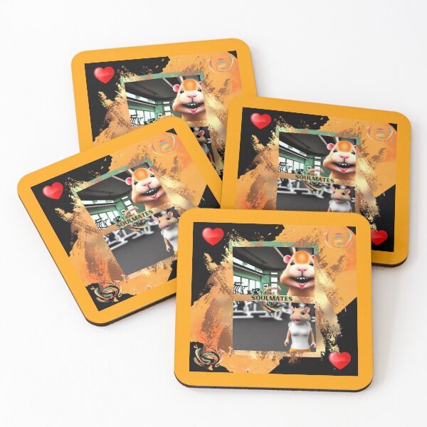 Item preview, Loved Up Gerbil Gym Visit in 3D Okiyo-e style design designed and sold by CoyoteGifts.
