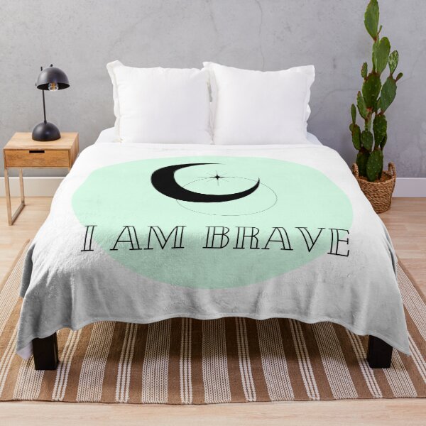 Item preview, Affirmation Collection - I Am Brave (Green) designed and sold by T-WoodCreations.
