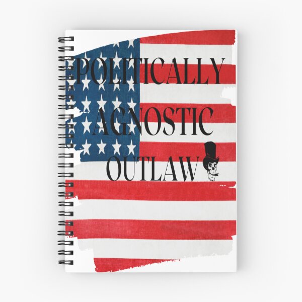 Item preview, POLITICALLY AGNOSTIC - OUTLAW - USA  designed and sold by ArtzandDesignz.