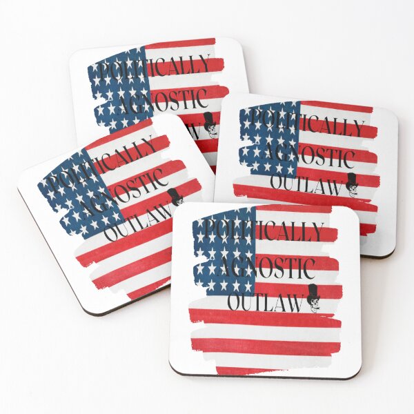 Item preview, POLITICALLY AGNOSTIC - OUTLAW - USA  designed and sold by ArtzandDesignz.