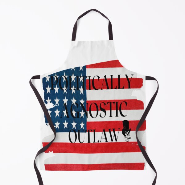 Item preview, POLITICALLY AGNOSTIC - OUTLAW - USA  designed and sold by ArtzandDesignz.