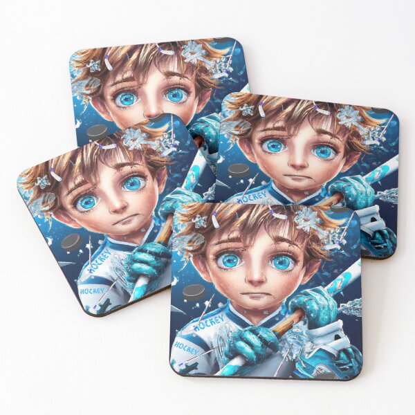 Item preview, Young boy with blue eyes hockey player designed and sold by Astralia.