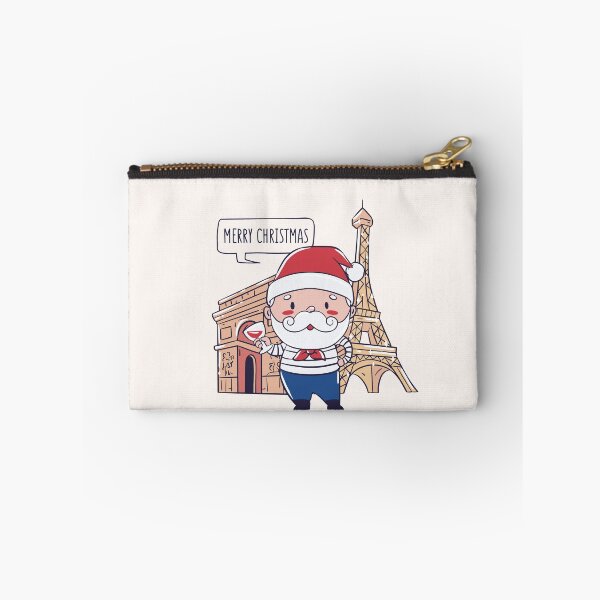 Item preview, Cute Frech Santa Claus in Paris France designed and sold by TamGustam.