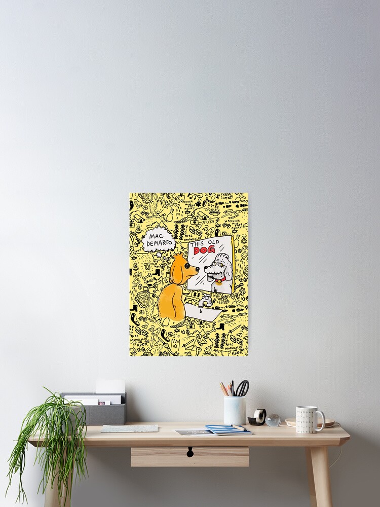 Thumbnail 2 of 3, Poster, Mac DeMarco This Old Dog designed and sold by That-Indie-Guy.