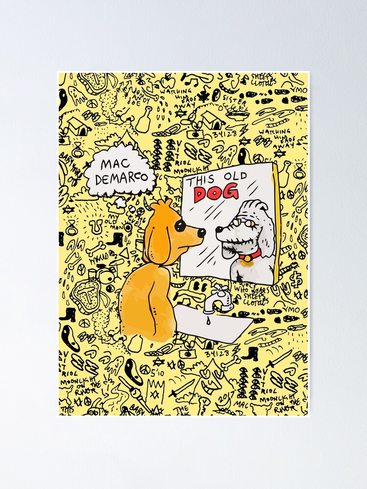 Thumbnail 1 of 3, Poster, Mac DeMarco This Old Dog designed and sold by That-Indie-Guy.