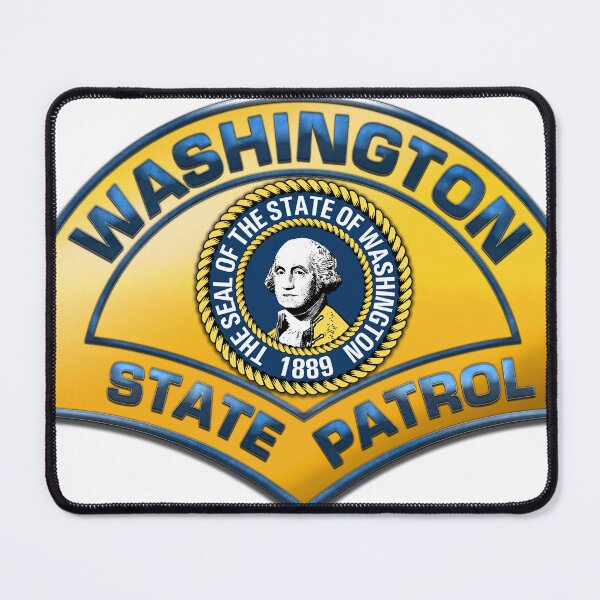 Item preview, Washington State Patrol - Police Badge - Highway Patrol Trooper - Patch designed and sold by Osprey Tees.