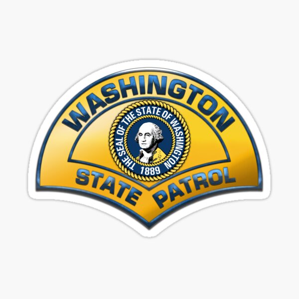 Item preview, Washington State Patrol - Police Badge - Highway Patrol Trooper - Patch designed and sold by Osprey Tees.