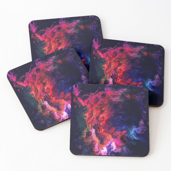 Item preview, Emotion, the demons within, Acrylic Pour designed and sold by Dave Ng.
