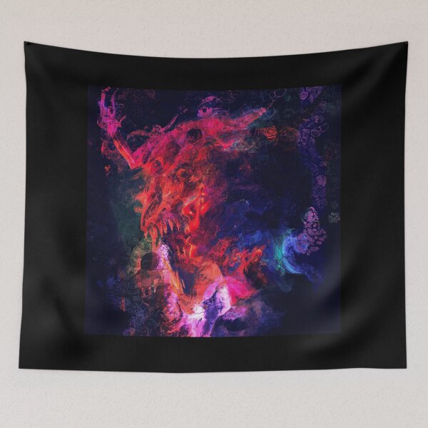 Item preview, Emotion, the demons within, Acrylic Pour designed and sold by Dave Ng.