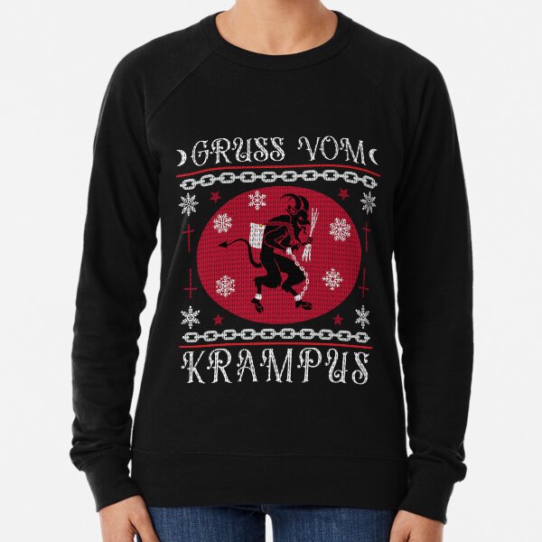 Krampus Ugly Christmas Sweater Gifts Merchandise for Sale