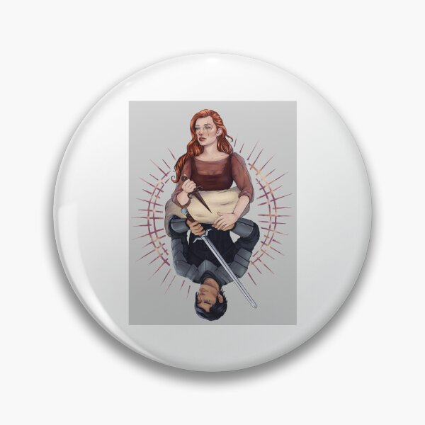 Item preview, Poppy _amp_ Casteel Playing Card style - From Blood and Ash   designed and sold by KusumLouisa.