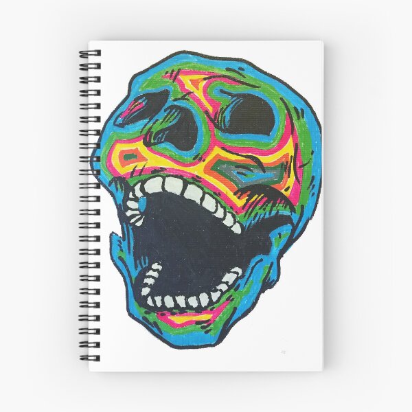 Item preview, Color Skull designed and sold by shaboola.