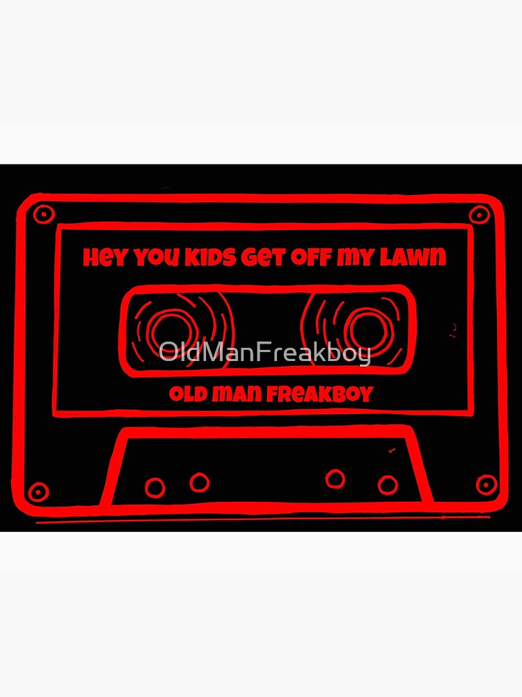 GOML Cassette Tape Red by OldManFreakboy