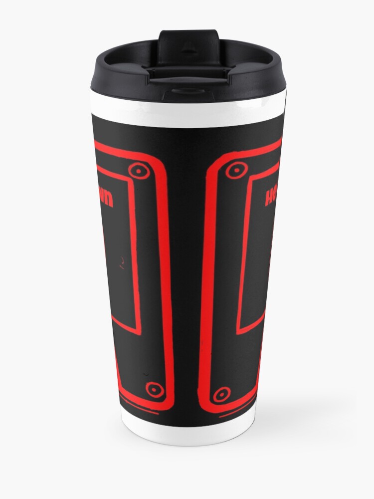 Alternate view of GOML Cassette Tape Red Travel Mug