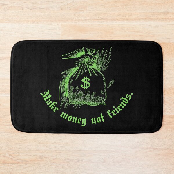 Item preview, Make money not friends Y2k design designed and sold by VantaTheArtist.