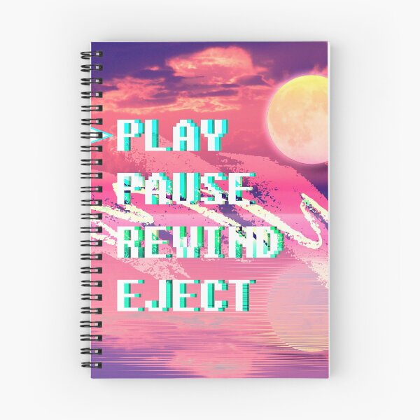 Item preview, Vaporwave Existential VCR Moonrise designed and sold by ChopKickPanda.