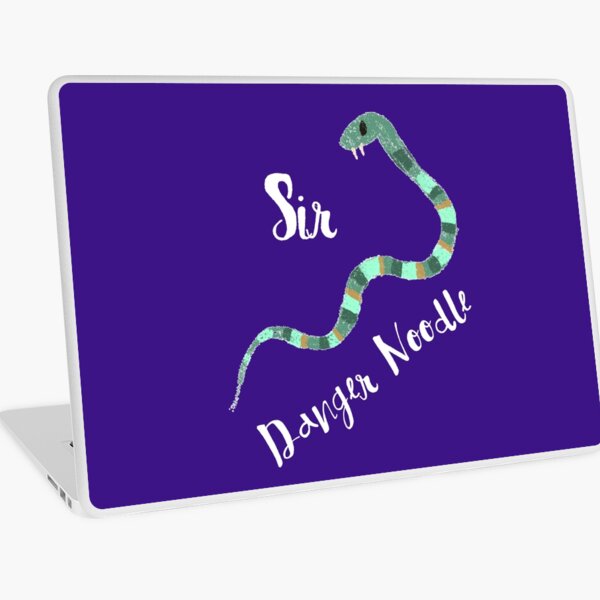 Artikel-Vorschau von Sir Danger Noodle lustige Schlange, designt und verkauft von spinningvisions.