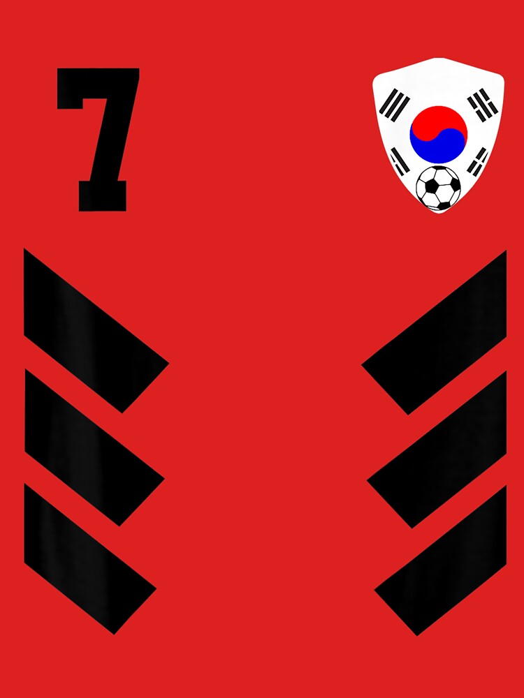 South Korea Soccer Jersey South Korean Football Shirt Flag T-Shirt  Essential T-Shirt for Sale by Louisebanyy