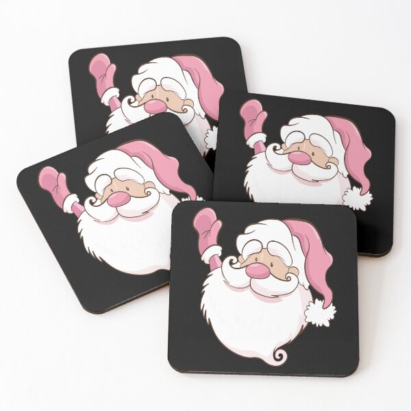 Artikelvorschau, Vintage Pink Santa Claus - Retro Pink Santa Claus - Weihnachten entworfen und verkauft von TADYSHOP.
