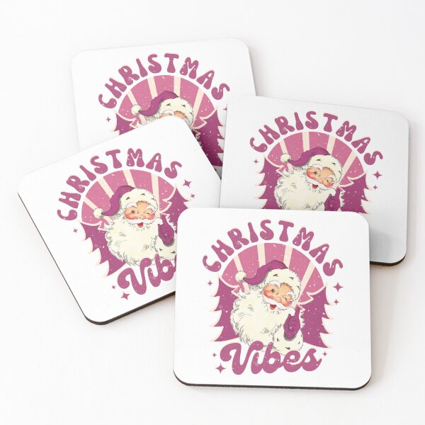 Artikelvorschau, Vintage Pink Santa Claus - Retro Pink Santa Claus - Weihnachten entworfen und verkauft von TADYSHOP.