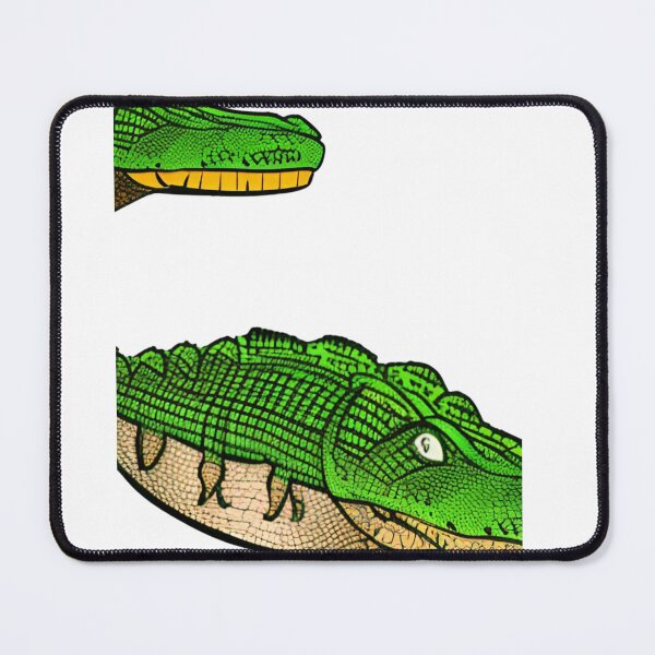 Item preview, Cute Crocodile Print Stickers 2022 designed and sold by SociableAnimals.