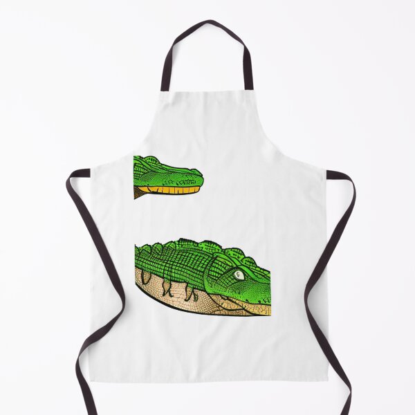 Item preview, Cute Crocodile Print Stickers 2022 designed and sold by SociableAnimals.