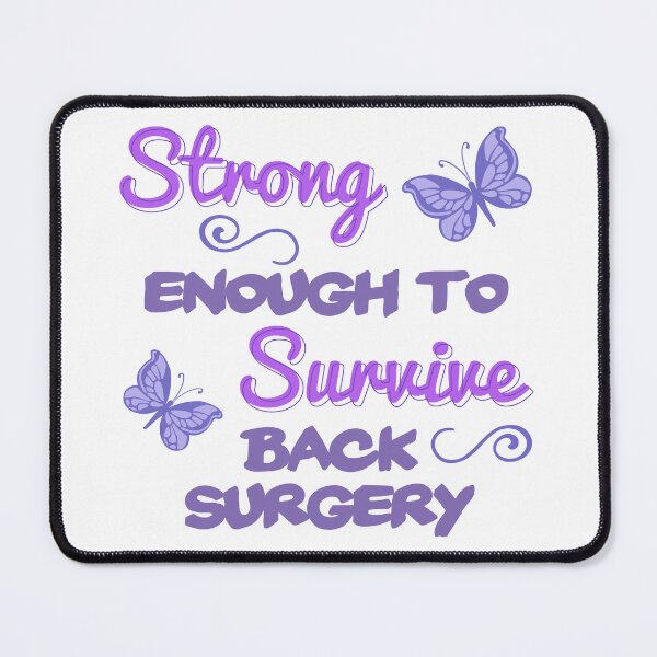 Item preview, Inspirational Women’s Back Surgery designed and sold by thepixelgarden.