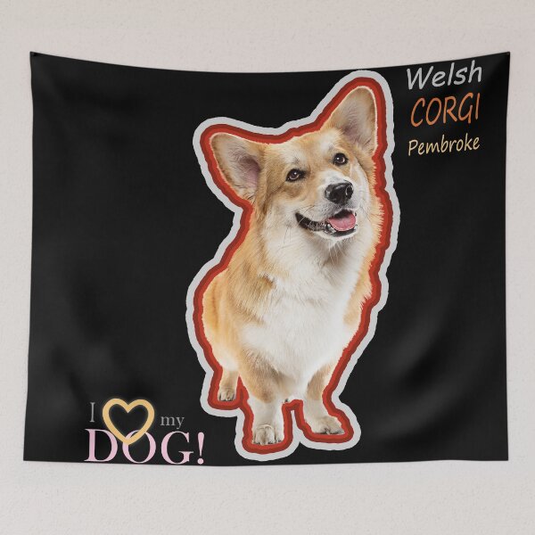 Item preview, So cute welsh corgi  designed and sold by Ali K. Alobaidi.