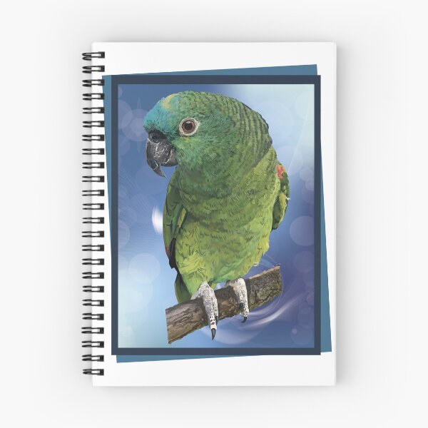 Item preview, The blue-fronted amazon designed and sold by obscurite.