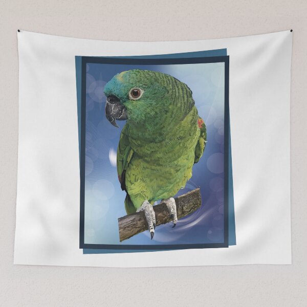 Item preview, The blue-fronted amazon designed and sold by obscurite.