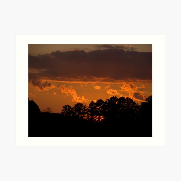 Carnival Sunset Art Print