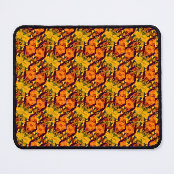 Item preview, Owl and Sunflower Abstract Tile Pattern designed and sold by India2022.