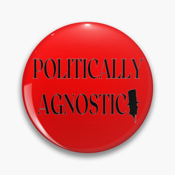 Item preview, POLITICALLY AGNOSTIC  - USA - TEXT designed and sold by ArtzandDesignz.