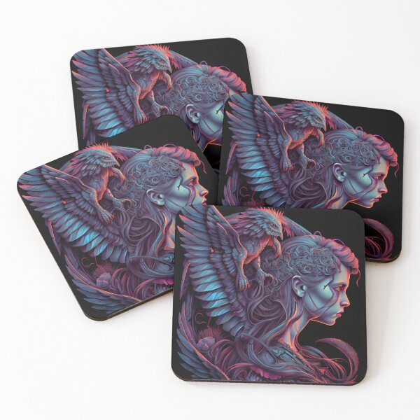 Item preview, Belial Illustration designed and sold by OccultDreams.