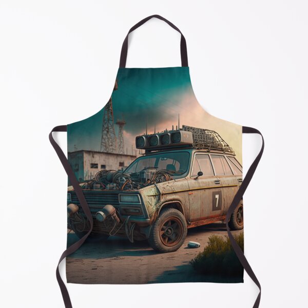 Item preview, Old car, post apocalypse. designed and sold by GalinaNe.